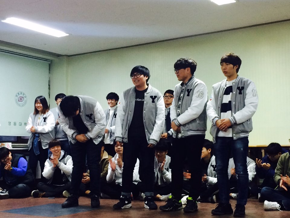 2016년 3월 3일 대면식 16학번 새내기 친구들