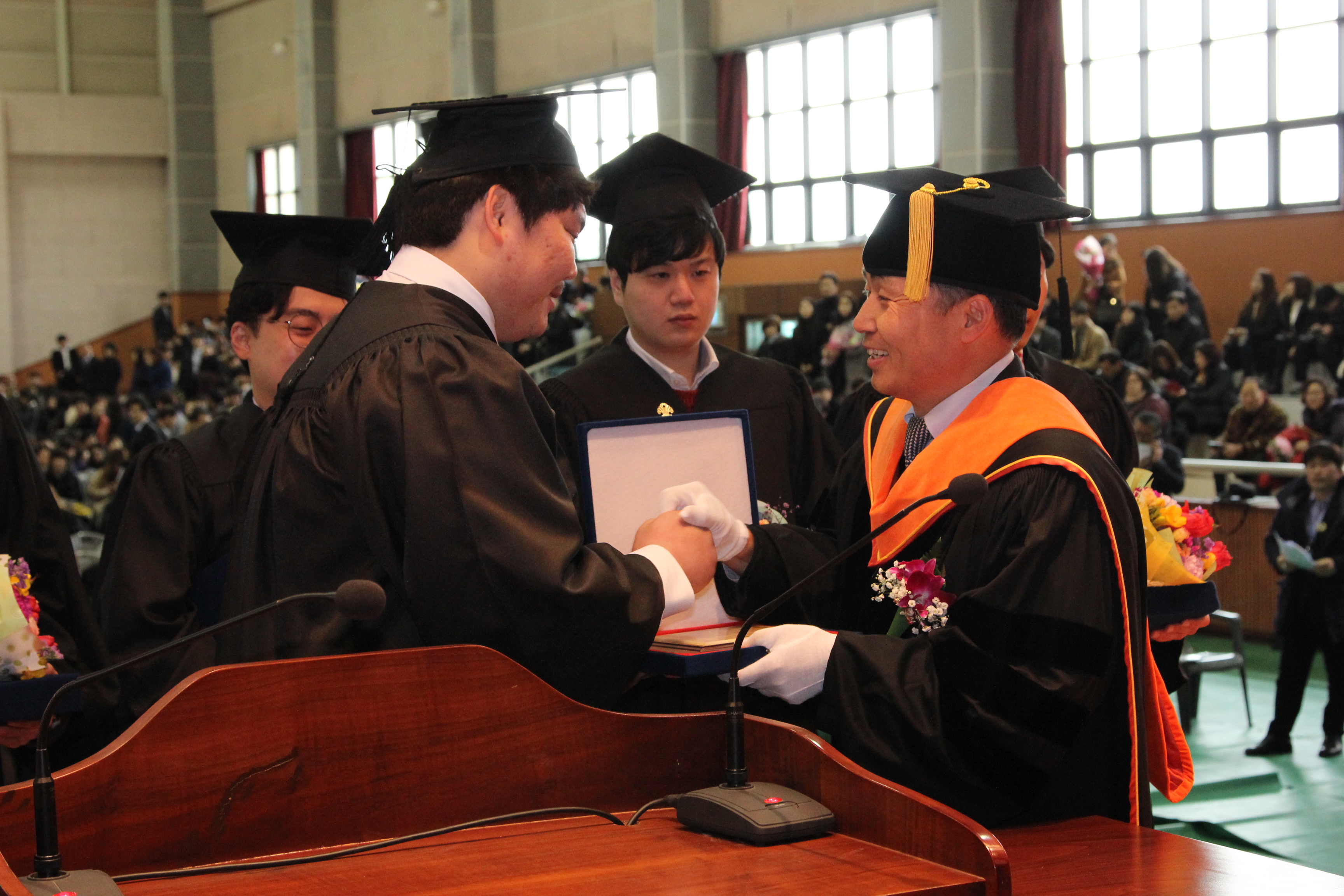 영동대학교 2015학년도 전기학위수여식 열려!